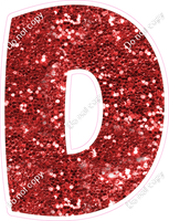 BBT 18" Individuals - Red Sparkle D