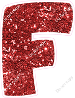 BBT 18" Individuals - Red Sparkle F