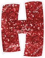 BBT 18" Individuals - Red Sparkle H