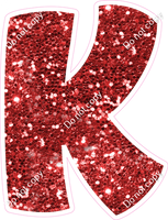 BBT 18" Individuals - Red Sparkle K