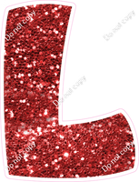 BBT 18" Individuals - Red Sparkle L