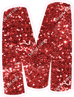 BBT 18" Individuals - Red Sparkle M