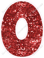 BBT 18" Individuals - Red Sparkle O