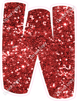 BBT 18" Individuals - Red Sparkle W