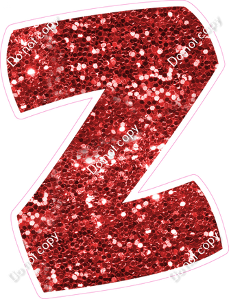 BBT 18" Individuals - Red Sparkle Z