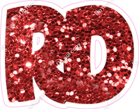 BBT 18" Individuals - Red Sparkle RD