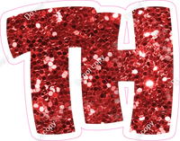 BBT 18" Individuals - Red Sparkle TH