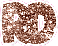 BBT 18" Individuals - Rose Gold Sparkle RD