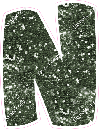 BBT 18" Individuals - Sage Sparkle N