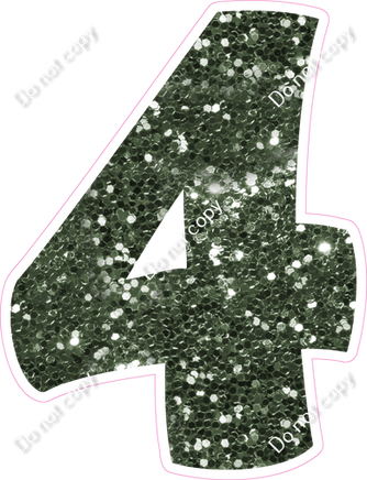BBT 18" Individuals - Sage Sparkle 4
