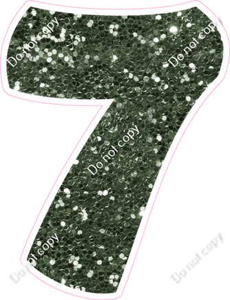 BBT 18" Individuals - Sage Sparkle 7