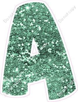 BBT 18" Individuals - Sea Foam Sparkle A