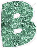 BBT 18" Individuals - Sea Foam Sparkle B