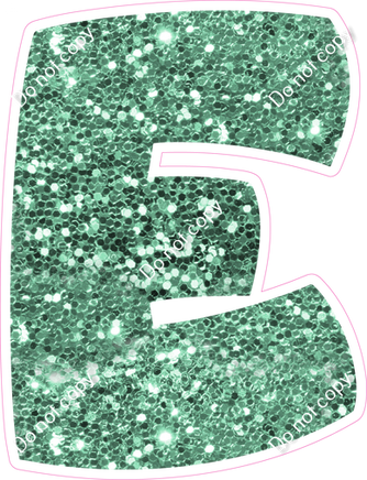 BBT 18" Individuals - Sea Foam Sparkle E