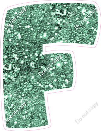 BBT 18" Individuals - Sea Foam Sparkle F