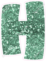 BBT 18" Individuals - Sea Foam Sparkle H