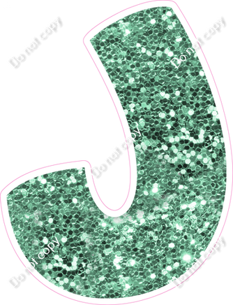 BBT 18" Individuals - Sea Foam Sparkle J