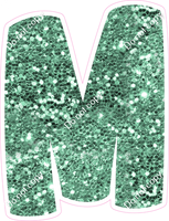 BBT 18" Individuals - Sea Foam Sparkle M