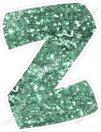 BBT 18" Individuals - Sea Foam Sparkle Z