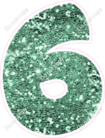 BBT 18" Individuals - Sea Foam Sparkle 6