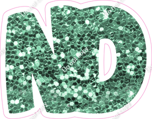 BBT 18" Individuals - Sea Foam Sparkle ND