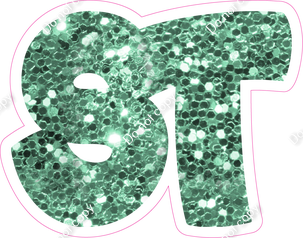 BBT 18" Individuals - Sea Foam Sparkle ST