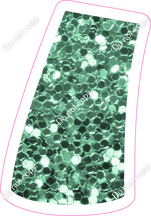 BBT 18" Individuals - Sea Foam Sparkle Apostrophe