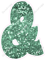 BBT 18" Individuals - Sea Foam Sparkle &