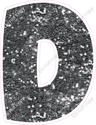 BBT 18" Individuals - Silver Sparkle D