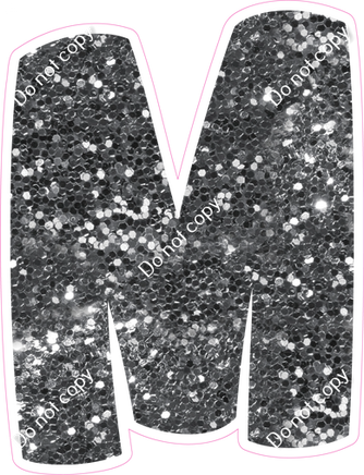 BBT 18" Individuals - Silver Sparkle M