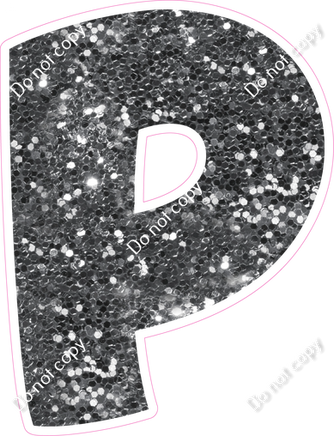 BBT 18" Individuals - Silver Sparkle P