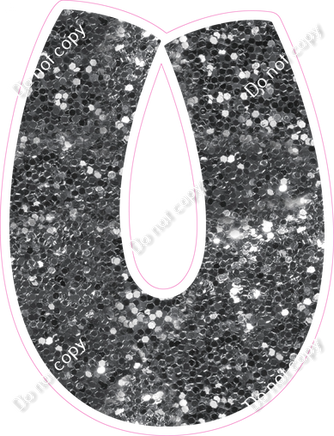 BBT 18" Individuals - Silver Sparkle U