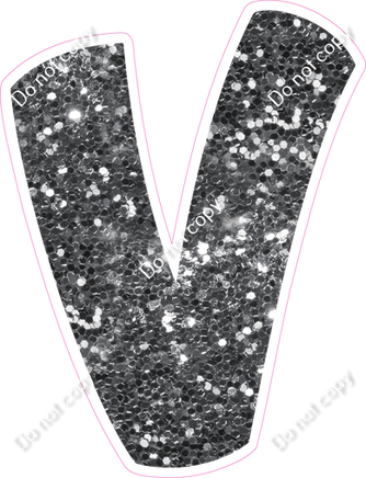 BBT 18" Individuals - Silver Sparkle V