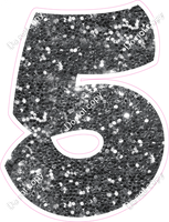 BBT 18" Individuals - Silver Sparkle 5