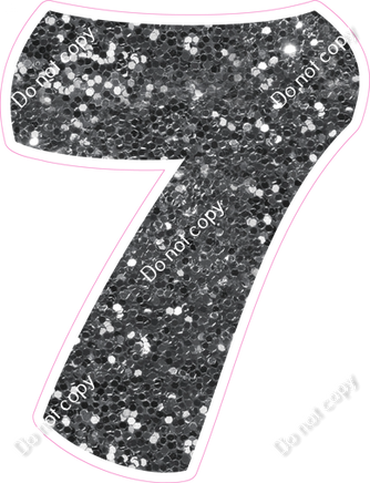 BBT 18" Individuals - Silver Sparkle 7