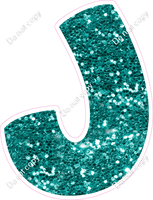 BBT 18" Individuals - Teal Sparkle J