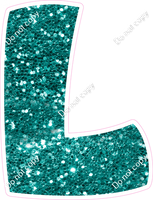BBT 18" Individuals - Teal Sparkle L