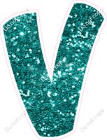 BBT 18" Individuals - Teal Sparkle V