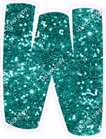 BBT 18" Individuals - Teal Sparkle W