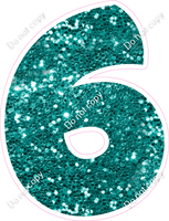 BBT 18" Individuals - Teal Sparkle 6