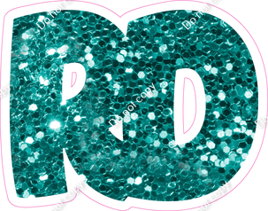 BBT 18" Individuals - Teal Sparkle RD