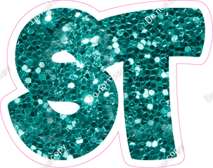 BBT 18" Individuals - Teal Sparkle ST
