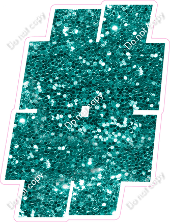 BBT 18" Individuals - Teal Sparkle #