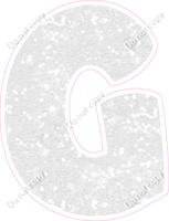 BBT 18" Individuals - White Sparkle G