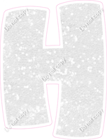 BBT 18" Individuals - White Sparkle H