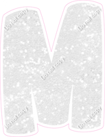 BBT 18" Individuals - White Sparkle M