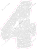 BBT 18" Individuals - White Sparkle 4