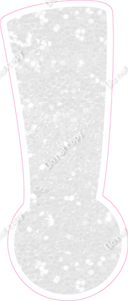 BBT 18" Individuals - White Sparkle !