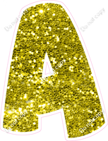 BBT 18" Individuals - Yellow Sparkle A