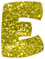 BBT 18" Individuals - Yellow Sparkle E